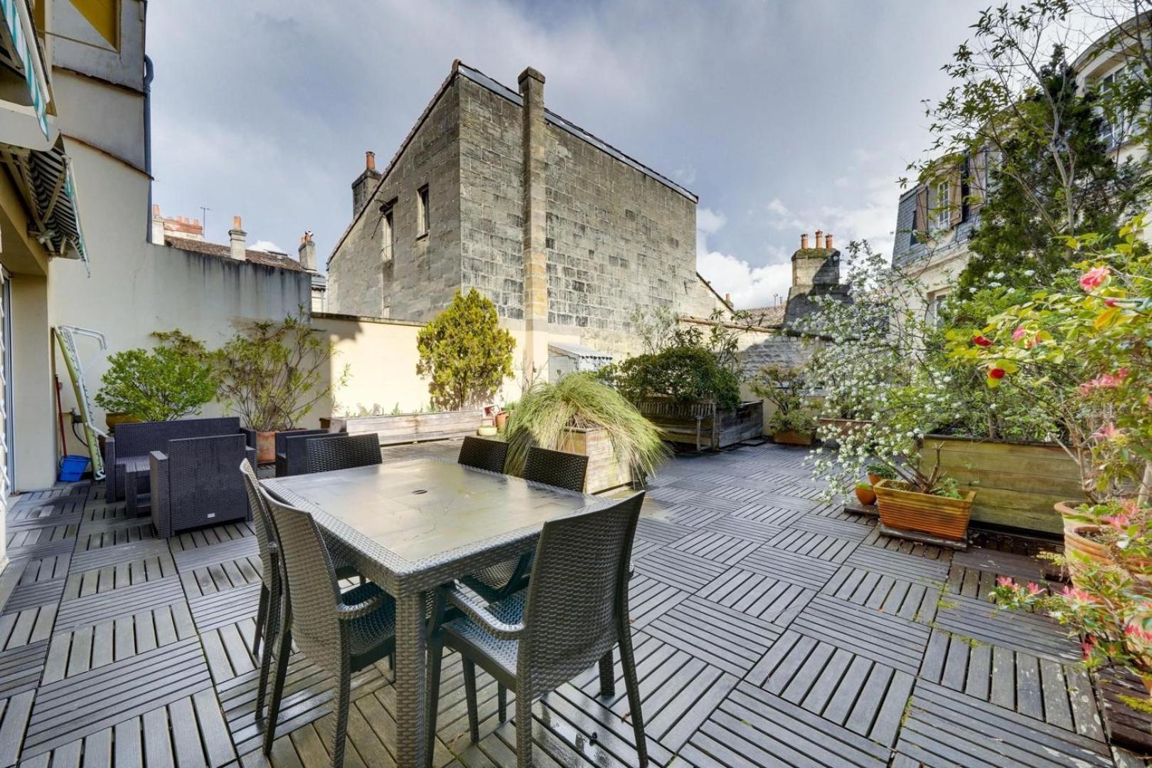 Lovely Apartment With Exceptional Terrace 波尔多 外观 照片