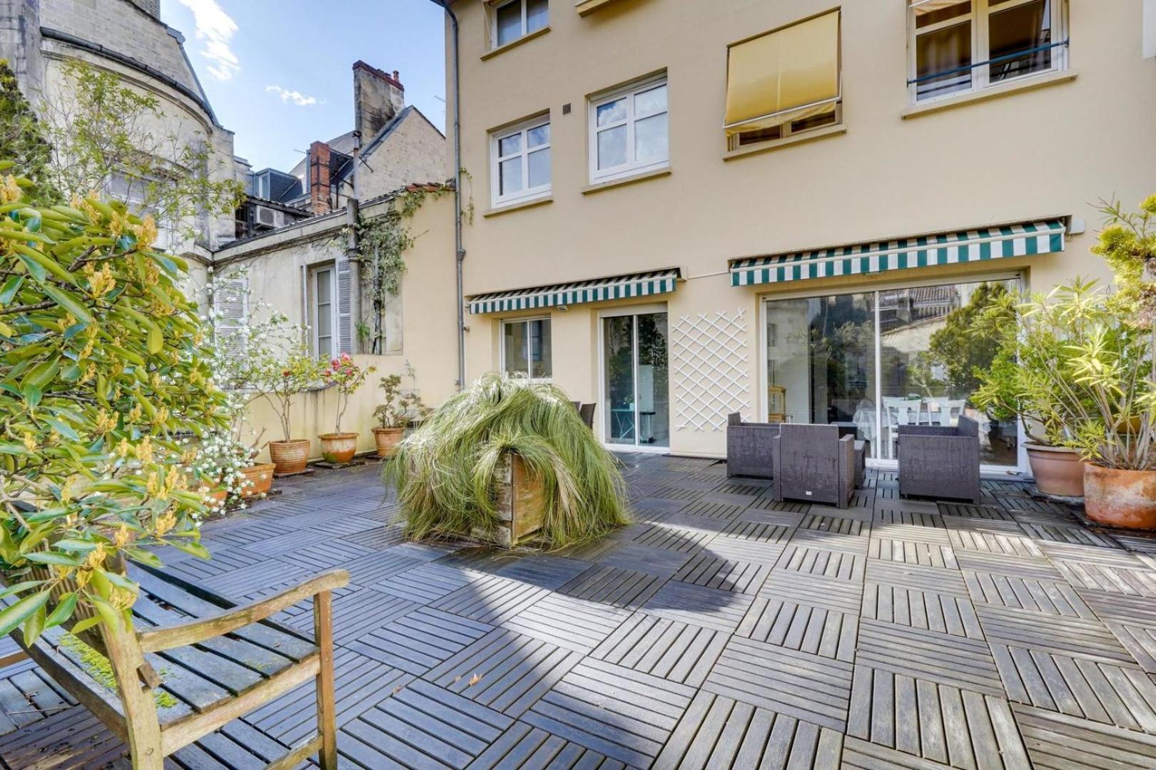 Lovely Apartment With Exceptional Terrace 波尔多 外观 照片